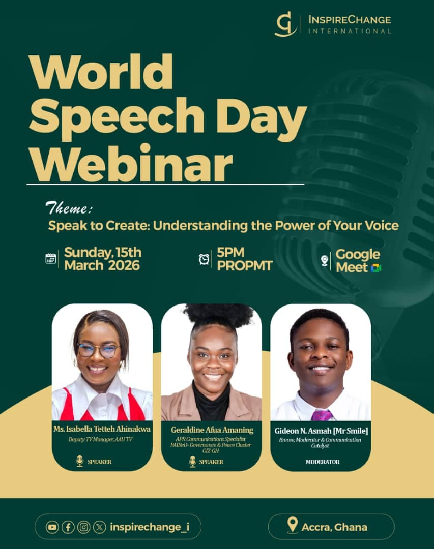 ICI Hosts Webinar On World Speech Day